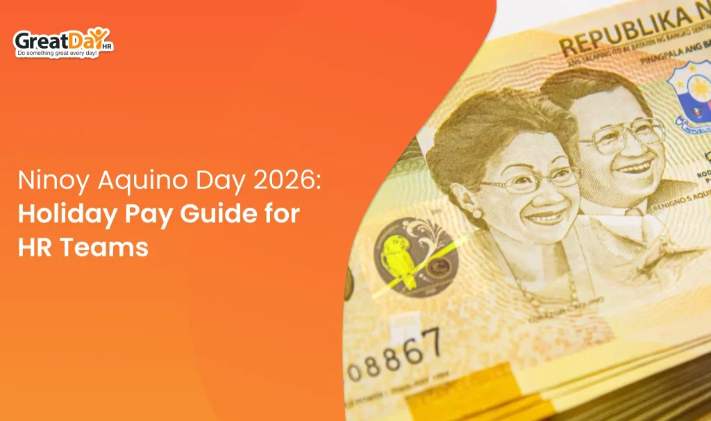HR team reviewing Ninoy Aquino Day 2026 holiday and payroll schedule